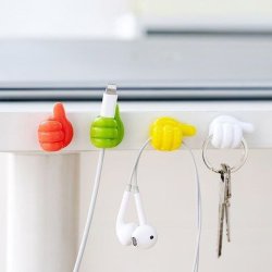 گیره فانتزی نگهدارنده سیم و کابل بسته 10 عددی